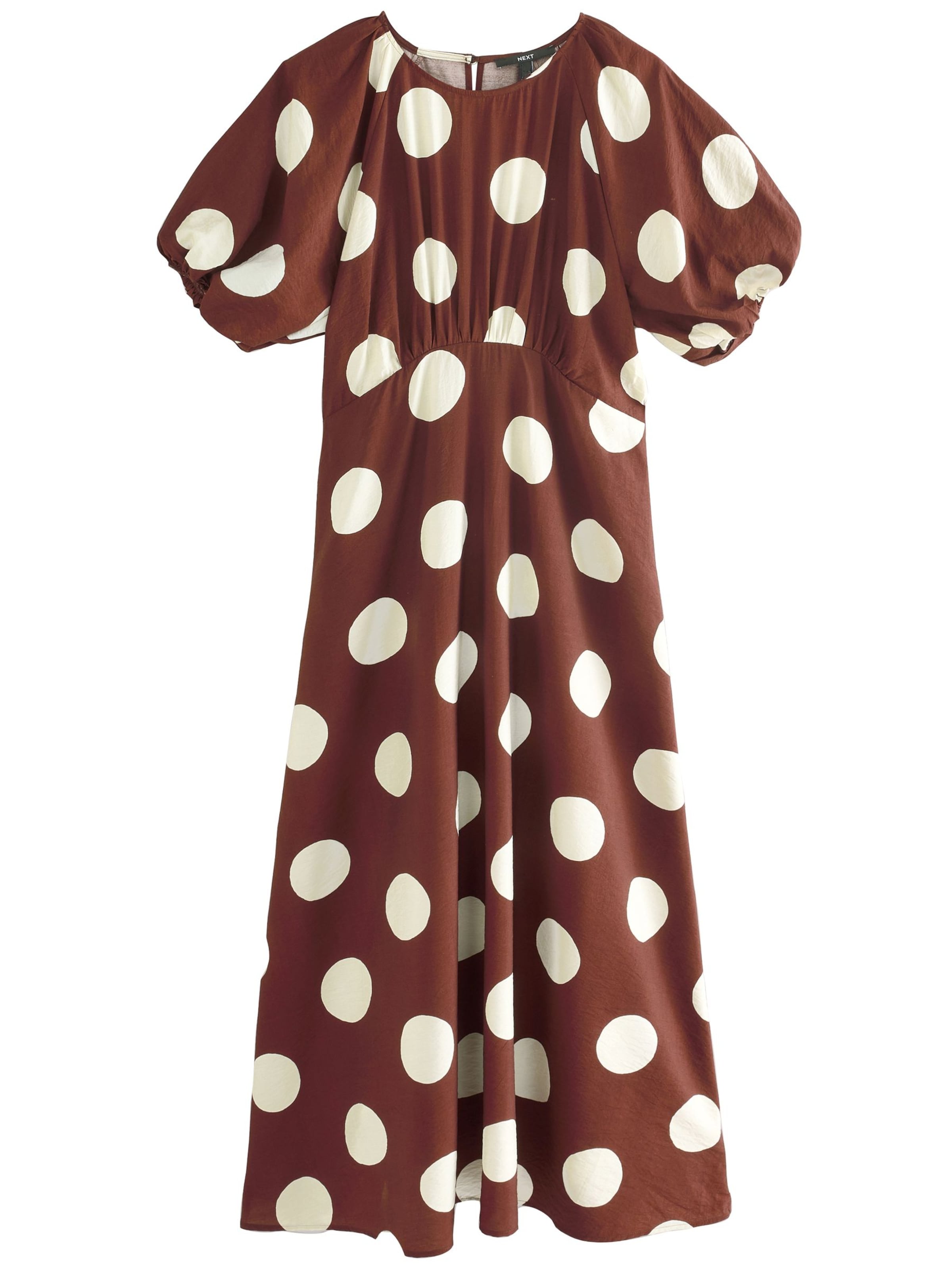 Next Mekko värissä ruskea / villanvalkoinen, Tuotenäkymä