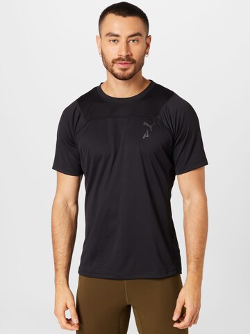 PUMA Koszulka funkcyjna 'SEASONS' w kolorze czarny: przód