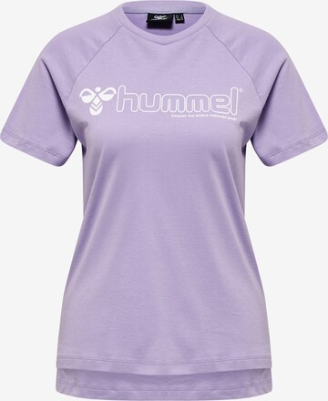 T-shirt fonctionnel 'Noni 2.0' Hummel en violet : devant