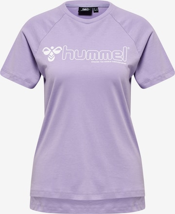 T-shirt fonctionnel 'Noni 2.0' Hummel en violet : devant