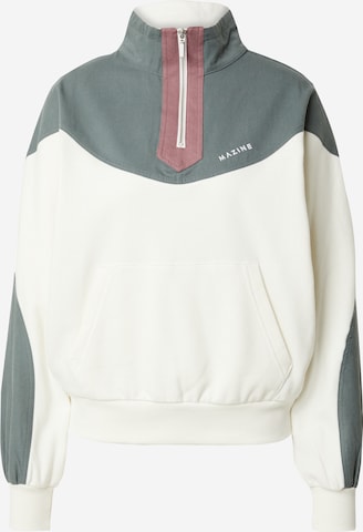mazine Sweatshirt 'Vera' in Beige: front