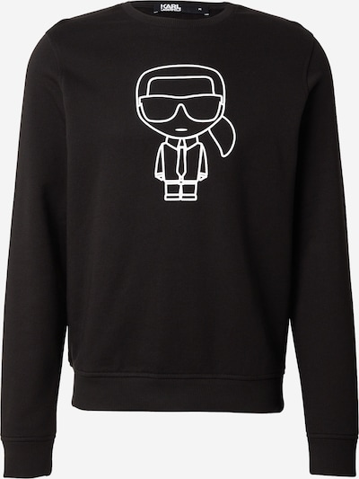 Megztinis be užsegimo iš Karl Lagerfeld, spalva – juoda / balta, Prekių apžvalga