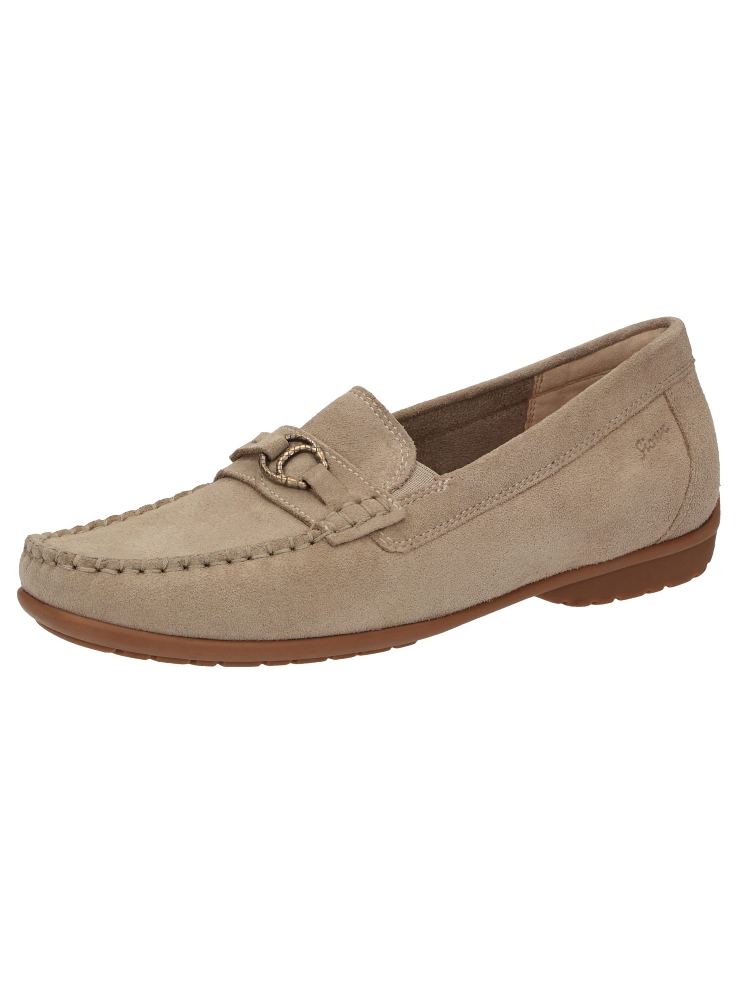 Chaussure basse ' Cobarja-H-SC ' SIOUX en beige : devant