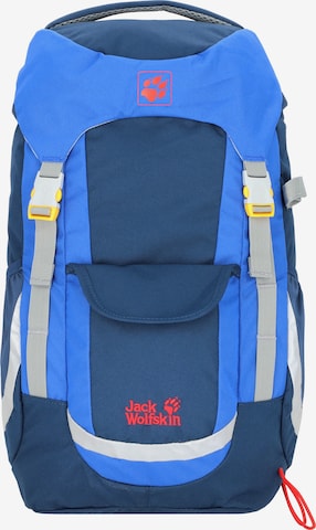 JACK WOLFSKIN Sportovní batoh 'Explorer 20' – modrá: přední strana