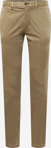 TOMMY HILFIGER Chino trousers in Green: front