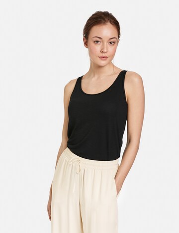 TAIFUN Top in Black: front