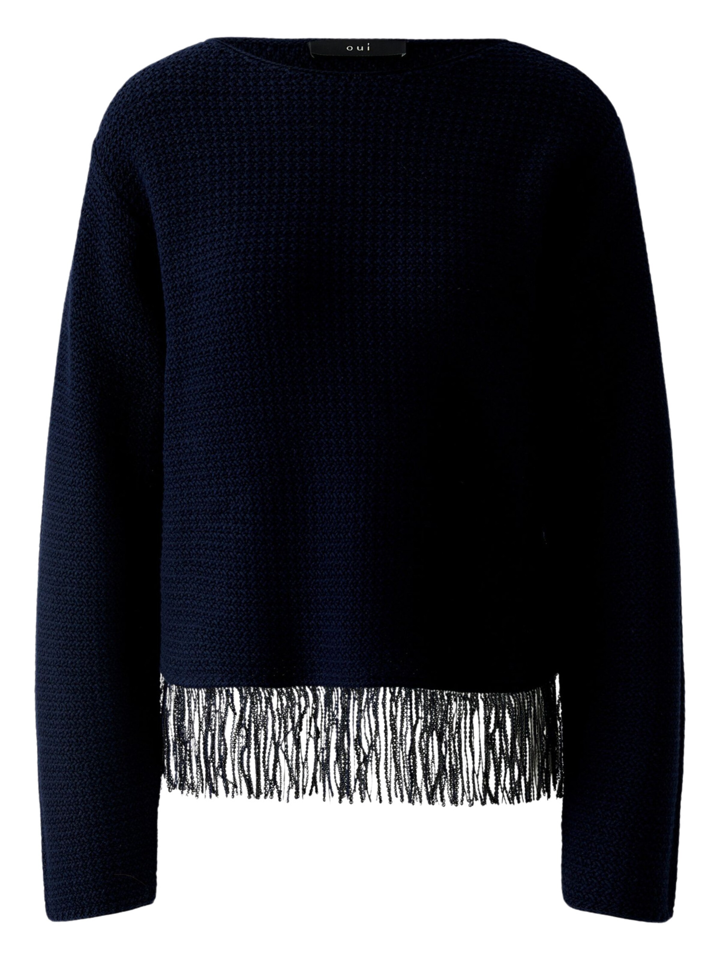 OUI Pullover in Blau: Vorderseite