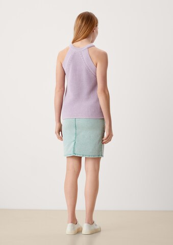 s.Oliver Knitted Top in Purple