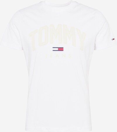 Tommy Jeans Tričko - námornícka modrá / svetloružová / červená / biela, Produkt