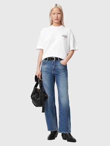 AllSaints Μπλουζάκι 'PENTACLE ETTA' σε λευκό