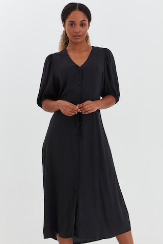 b.young Shirt Dress in Black: front