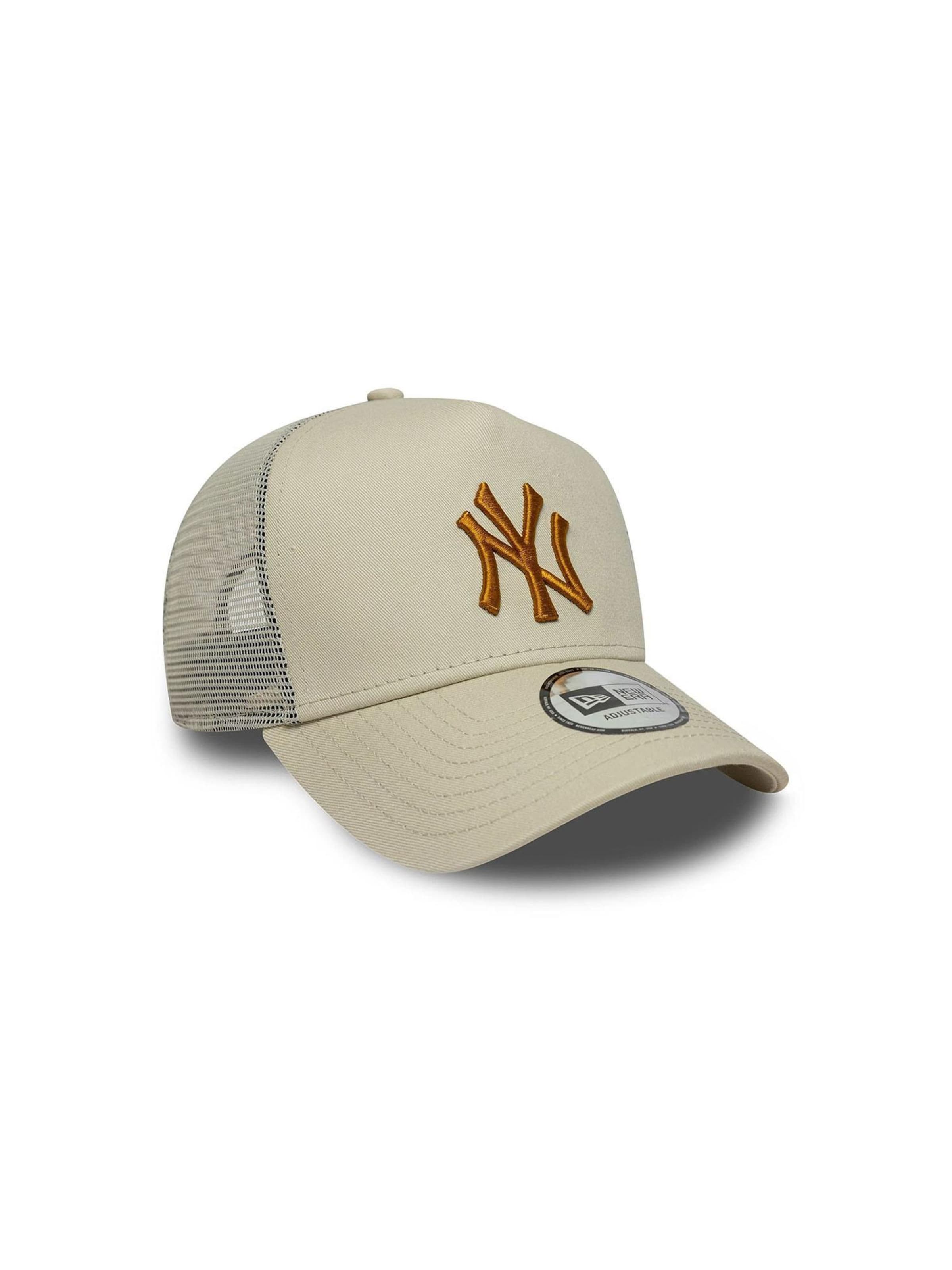 NEW ERA Sportkeps '9FORTY New York Yankees MLB Essential' i beige