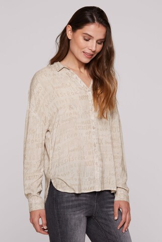 Soccx Blouse in Brown: front