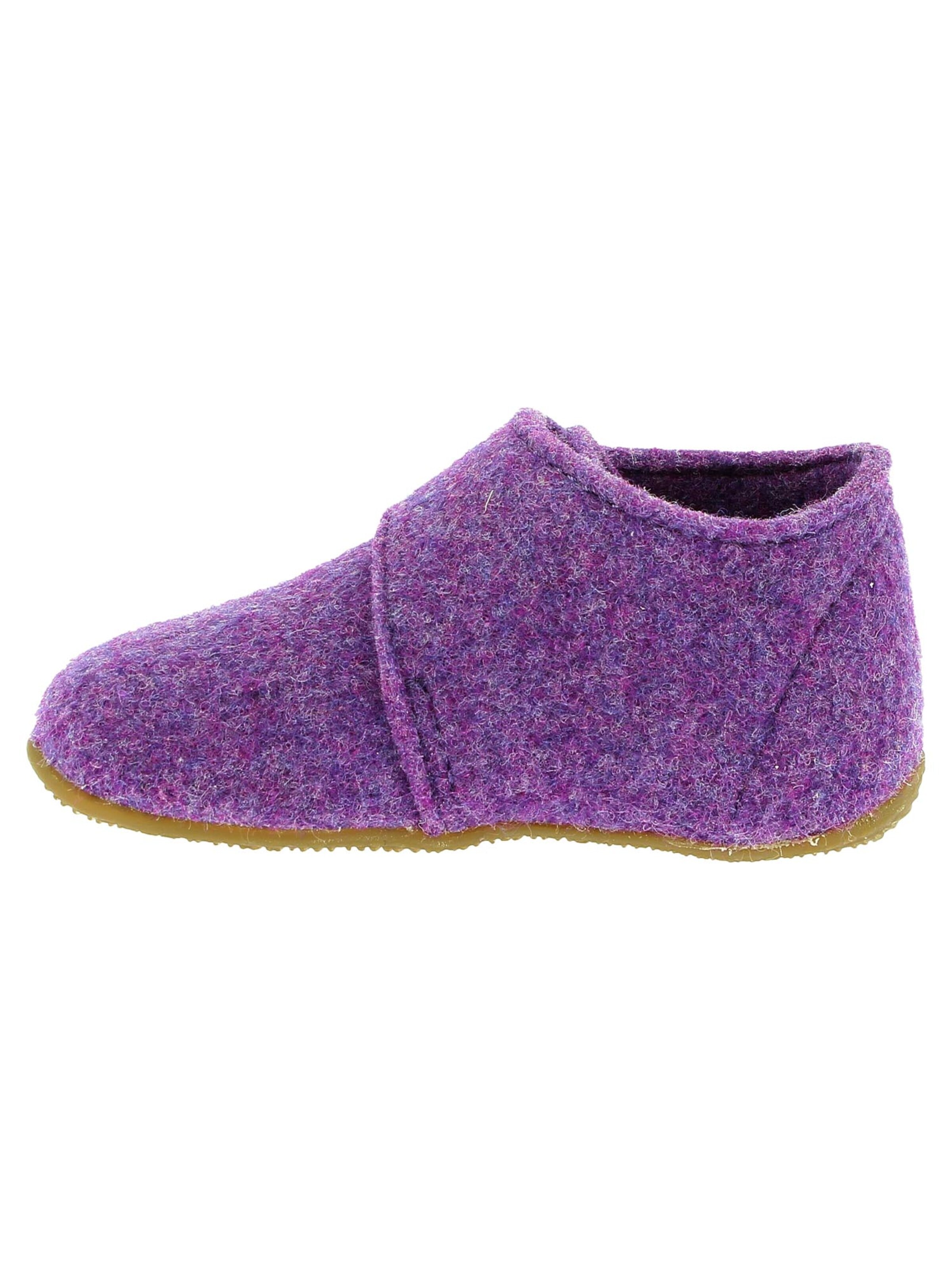 Living Kitzbühel Slipper 'Filz' in Purple