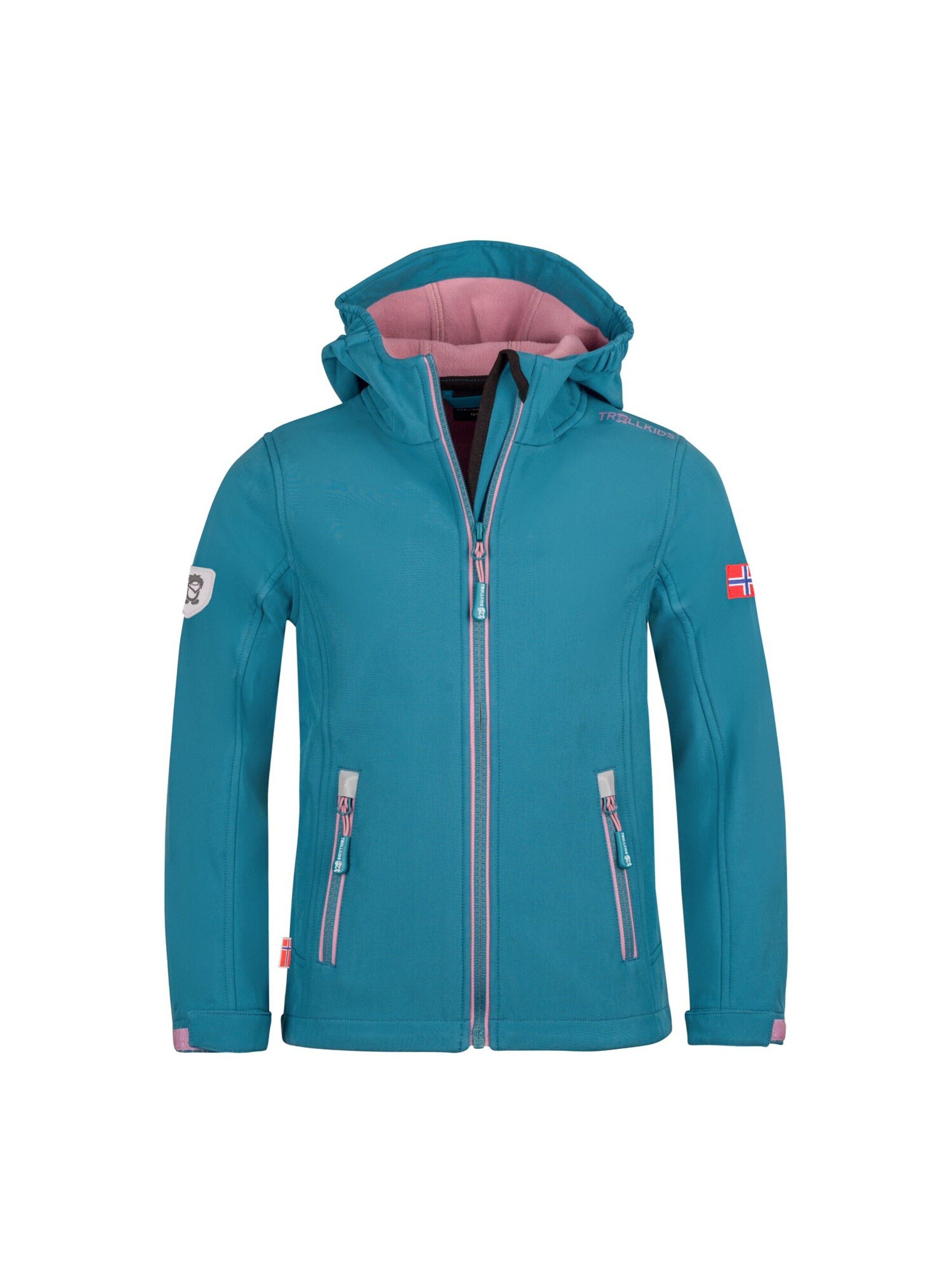 TROLLKIDS Outdoor jacket in Blue: front