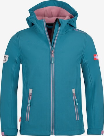 TROLLKIDS Outdoor jacket in Blue: front