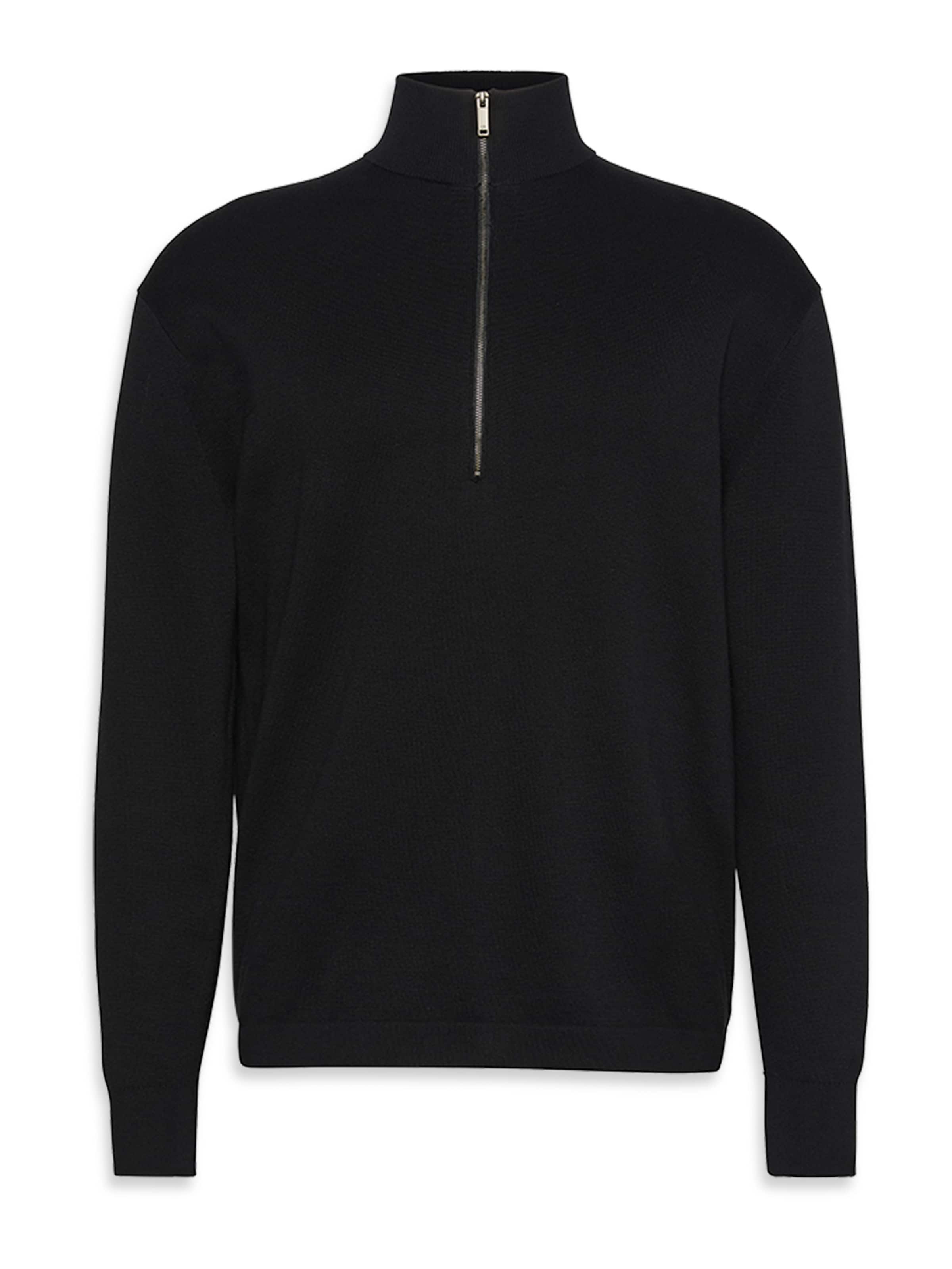 Pulover de la Calvin Klein pe negru: față