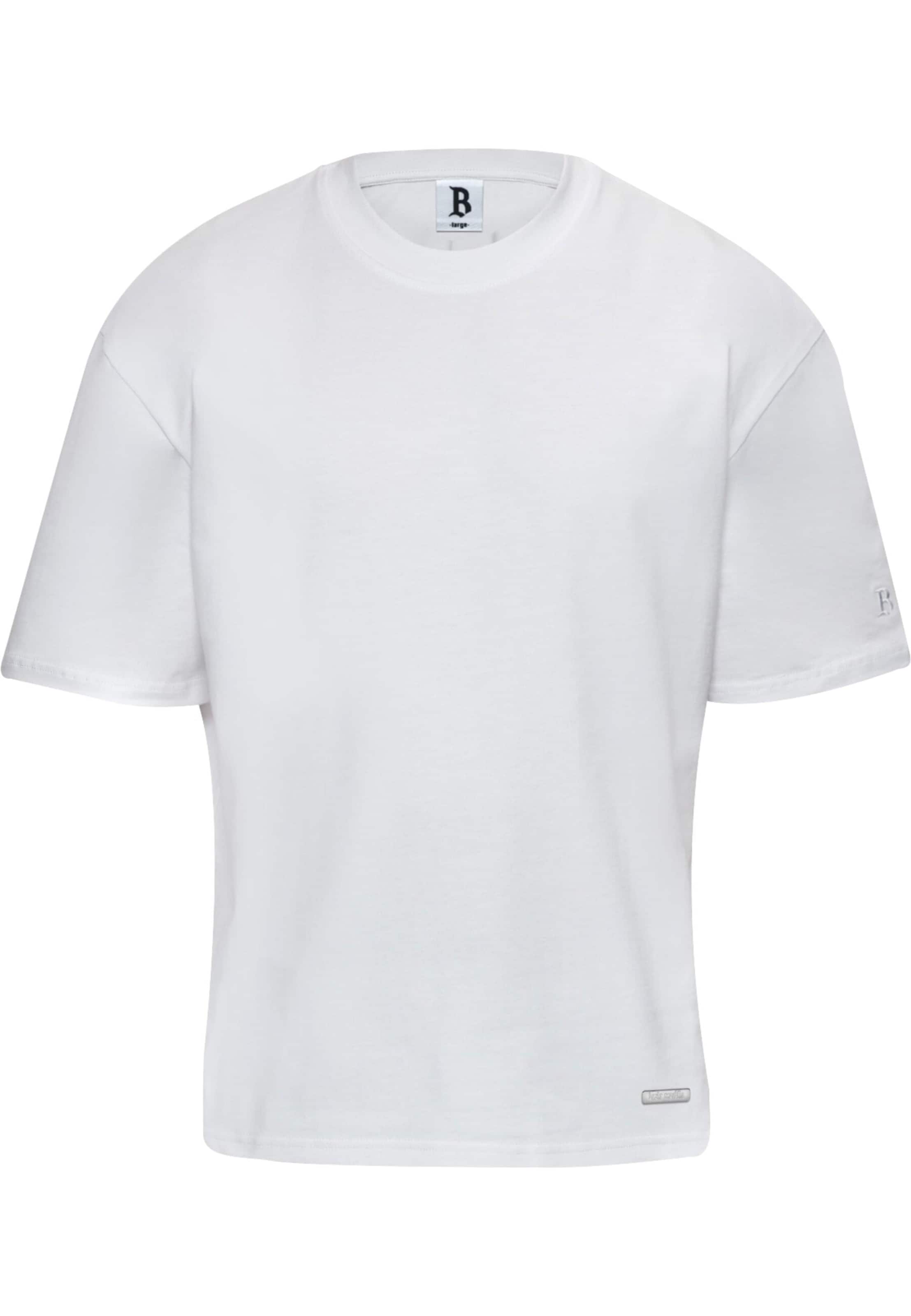 Dropsize Shirt 'Blank' in White: front
