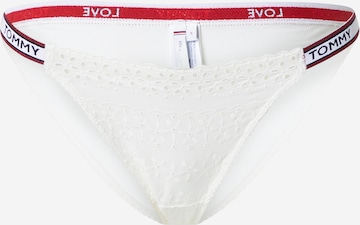 Slip de la Tommy Hilfiger Underwear pe alb: față