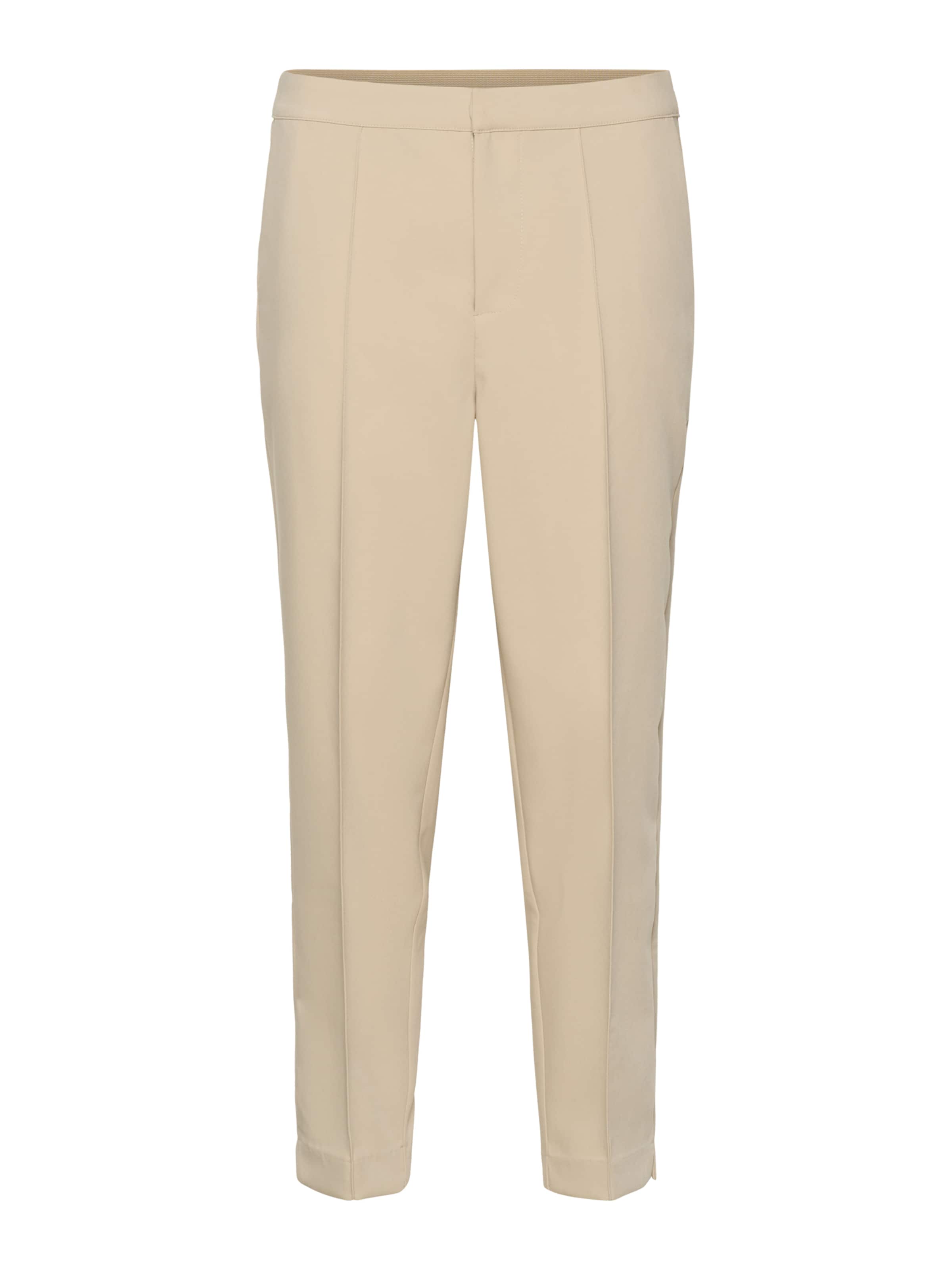 Kaffe regular Παντελόνι με τσάκιση 'Hella' σε γκρι: μπροστά