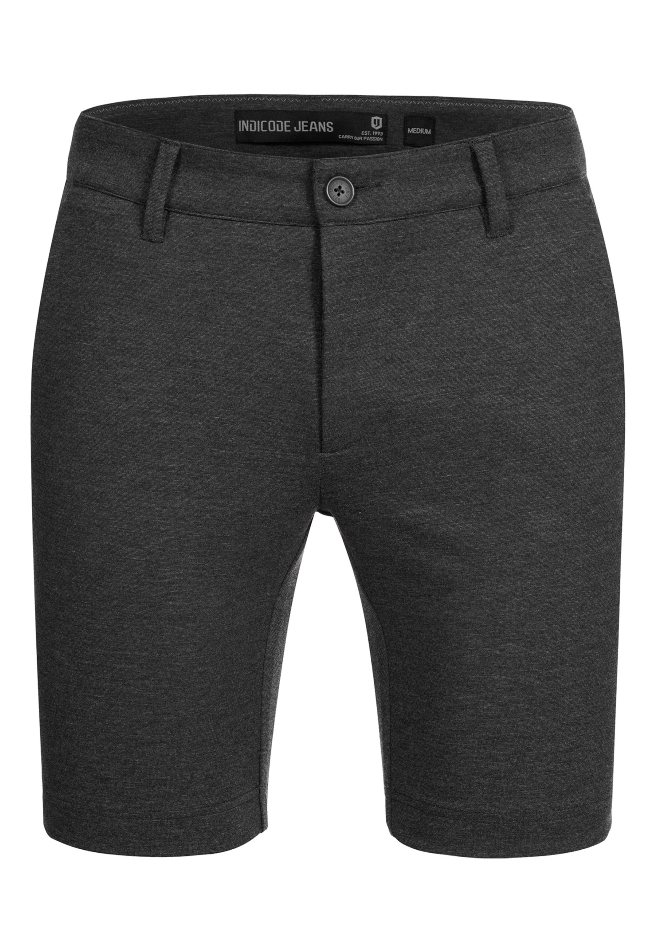 INDICODE JEANS Pants 'Aalborg' in Grey: front