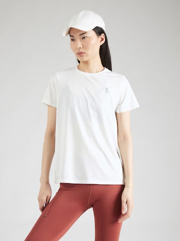 On Performance shirt in White: front