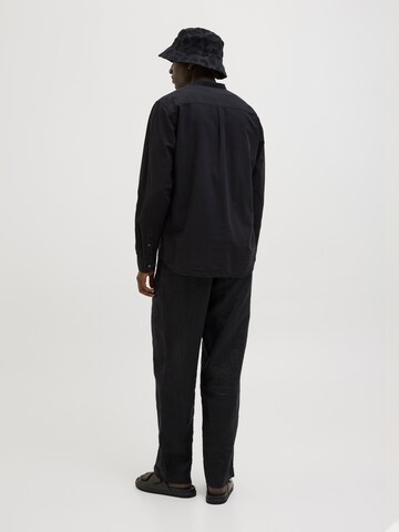 Slim fit Camicia 'JJESummer Band' di JACK & JONES in nero