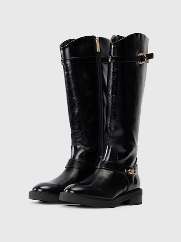 STEVE MADDEN Kozaki 'Landslide' w kolorze czarny