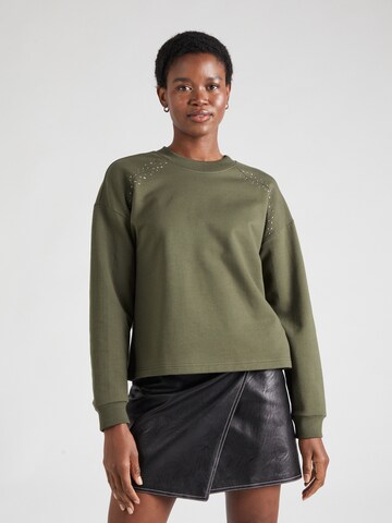 ABOUT YOU - Sweatshirt 'Mina' em verde: frente