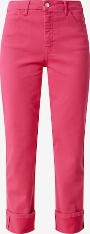 s.Oliver BLACK LABEL Regular Jeans in Rood: voorkant