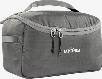 TATONKA Toiletry Bag in Grey: front