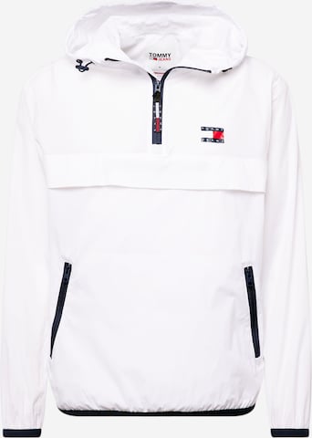 Tommy Jeans - Chaqueta de entretiempo 'Chicago' en blanco: frente