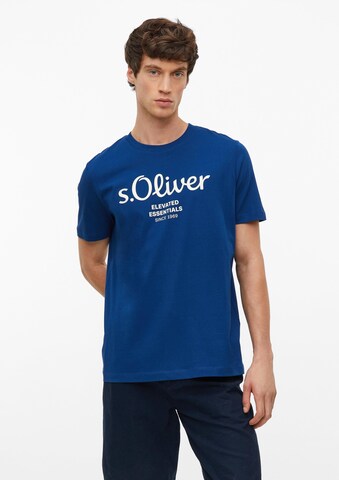 s.Oliver T-Shirt in Blau