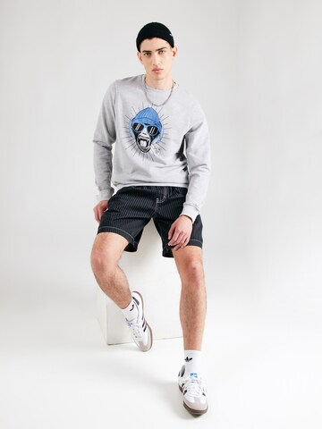 BLEND Sweatshirt 'JASIR' in Grey