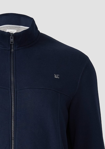 s.Oliver Sweatvest in Blauw