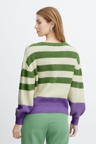 ICHI Sweater in Green