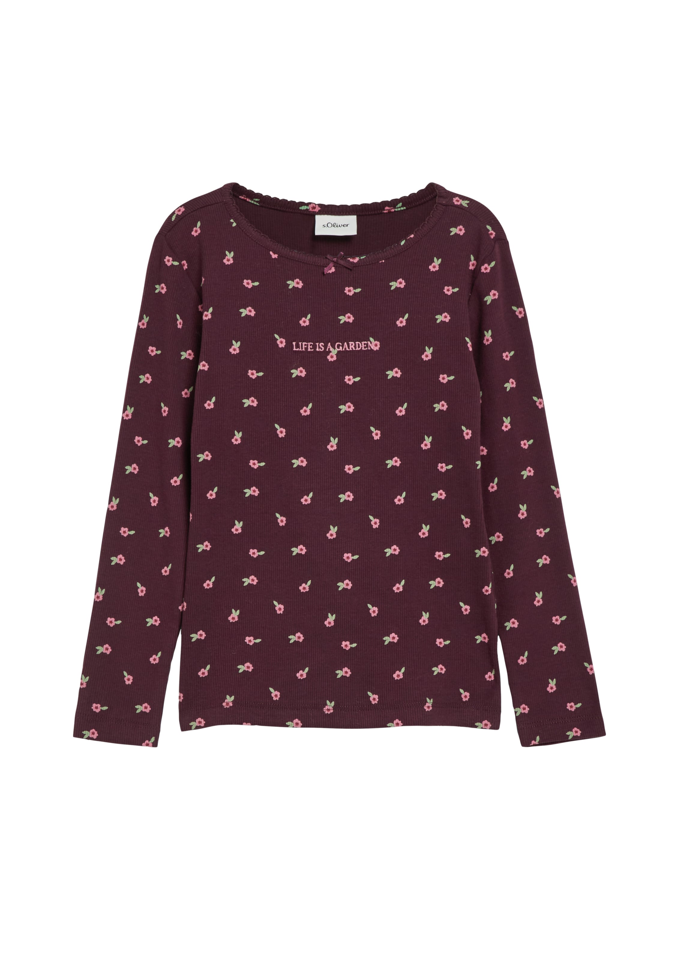 T-Shirt s.Oliver en rouge : devant