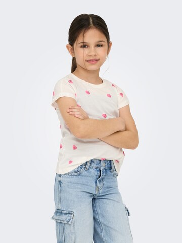 ONLY GIRLS Shirt 'KOGSwet' in White