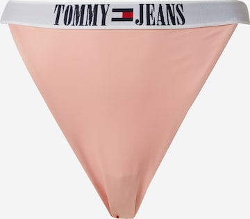 rožinė Tommy Jeans Bikinio kelnaitės: priekis