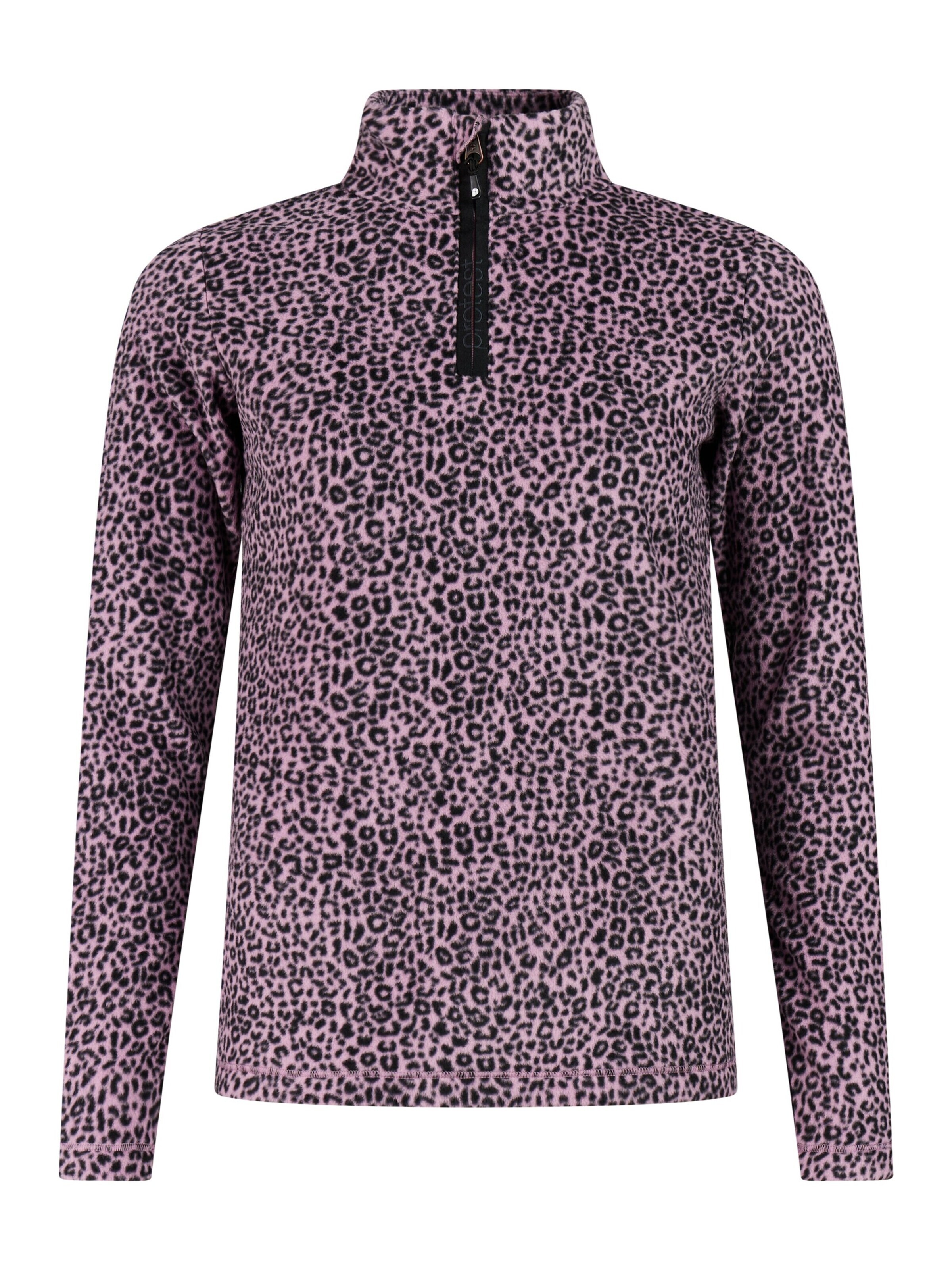 PROTEST Sports sweatshirt 'PRTRefuzzy' in Purple: front