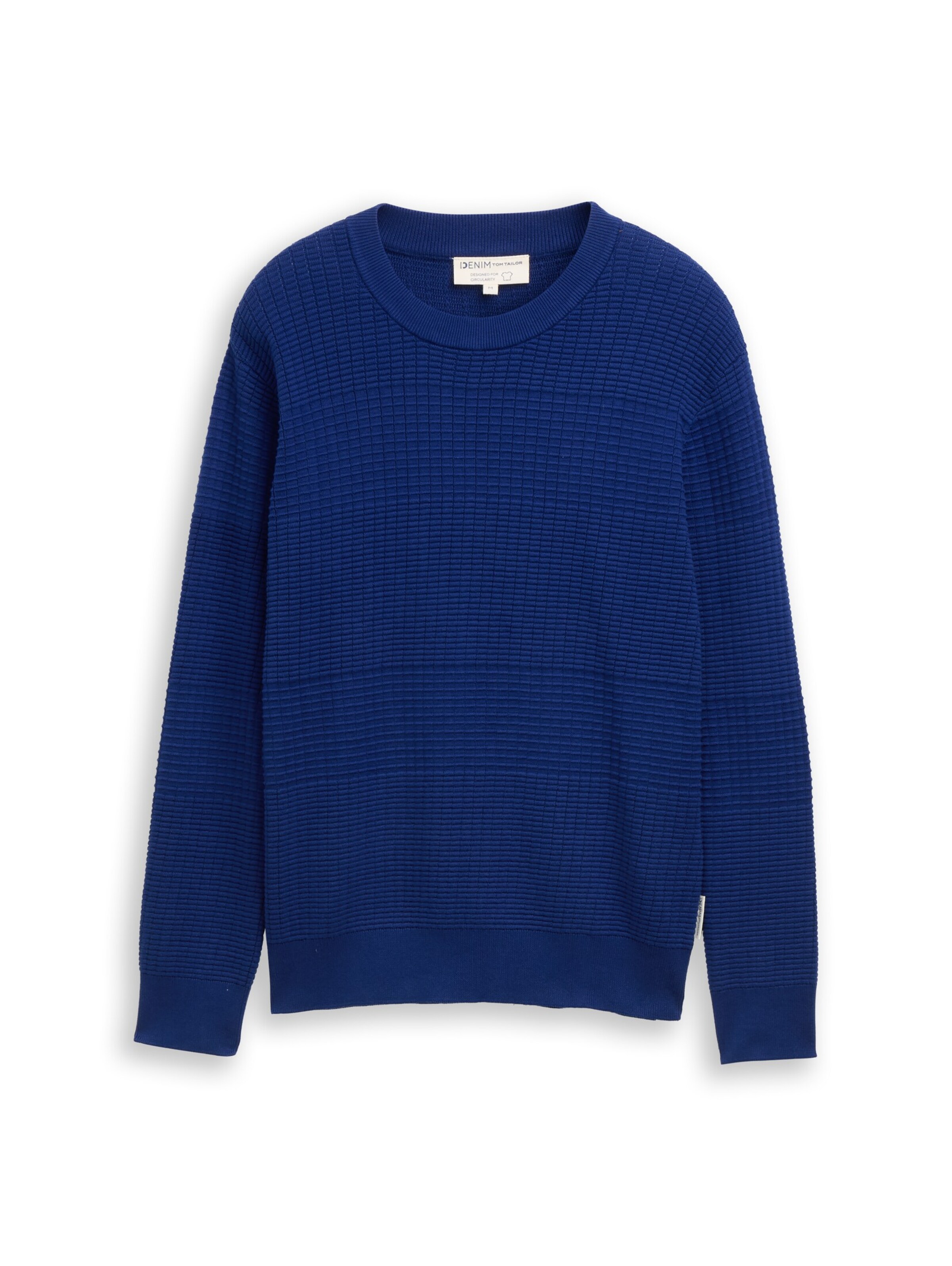 TOM TAILOR DENIM Pullover in Blau: Vorderseite