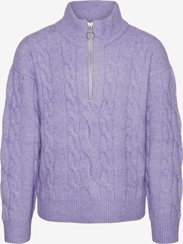 Vero Moda Girl Sweater 'PHILINE' in Purple: front