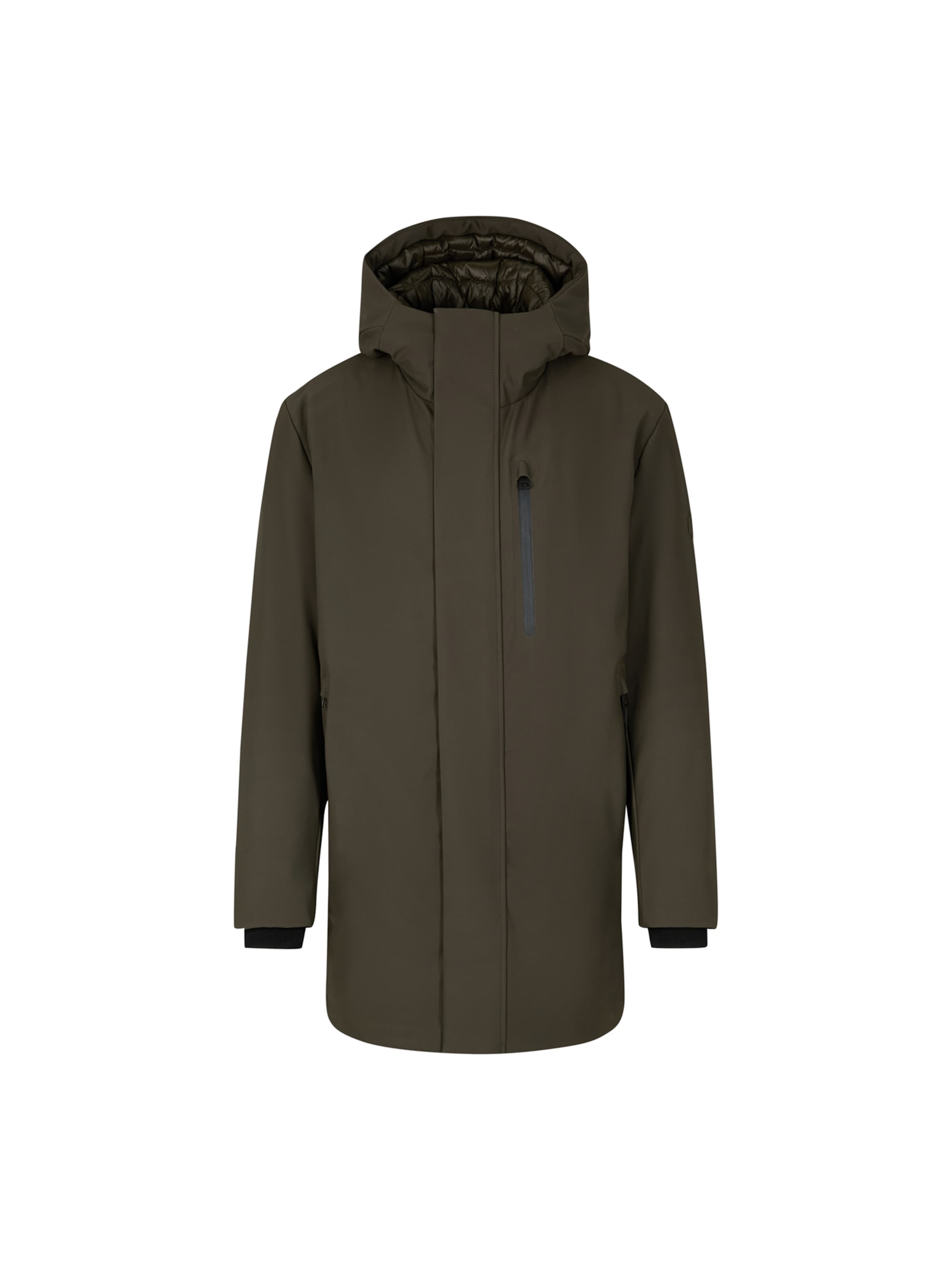 STRELLSON Winterparka 'Flex' in Groen: voorkant