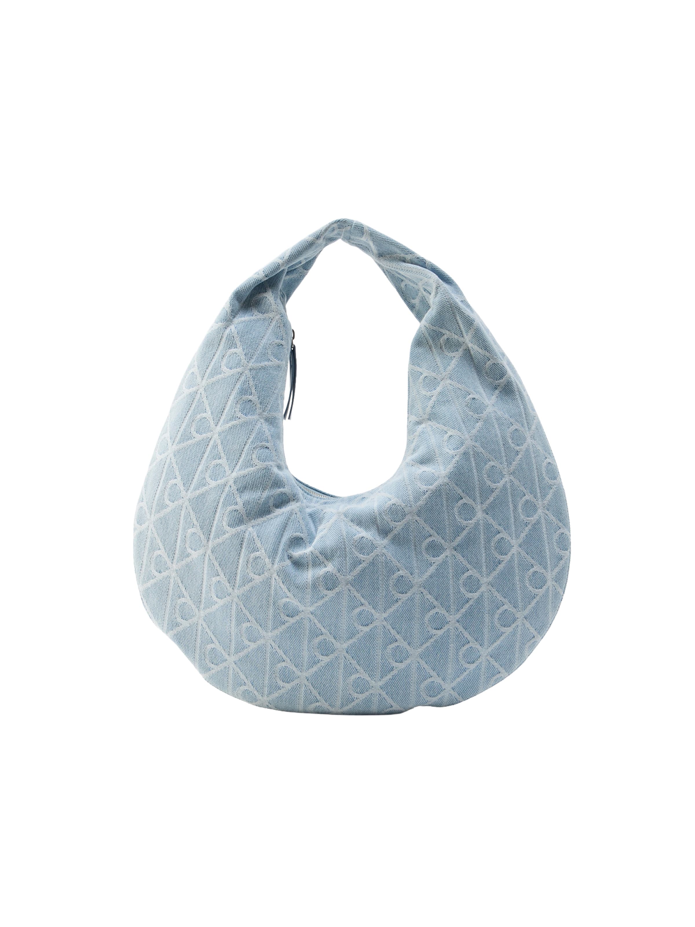 Sac bandoulière Calvin Klein en bleu : devant