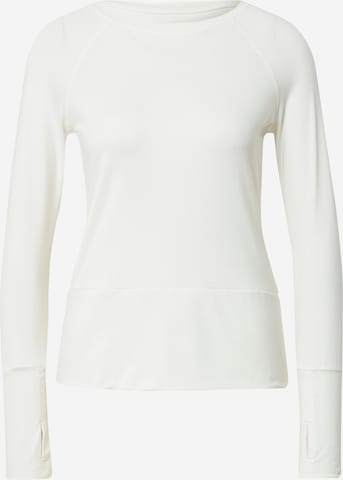 Varley Sportshirt 'Clara' in Beige: predná strana