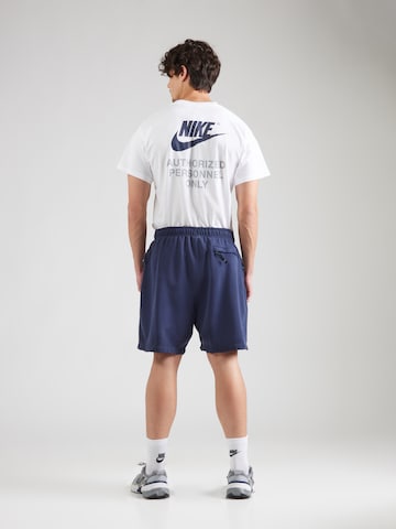 Nike Sportswear Normální Kalhoty – modrá