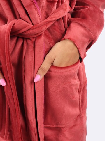 COZEE Nattlinne 'Red Dahlia Robe' i röd