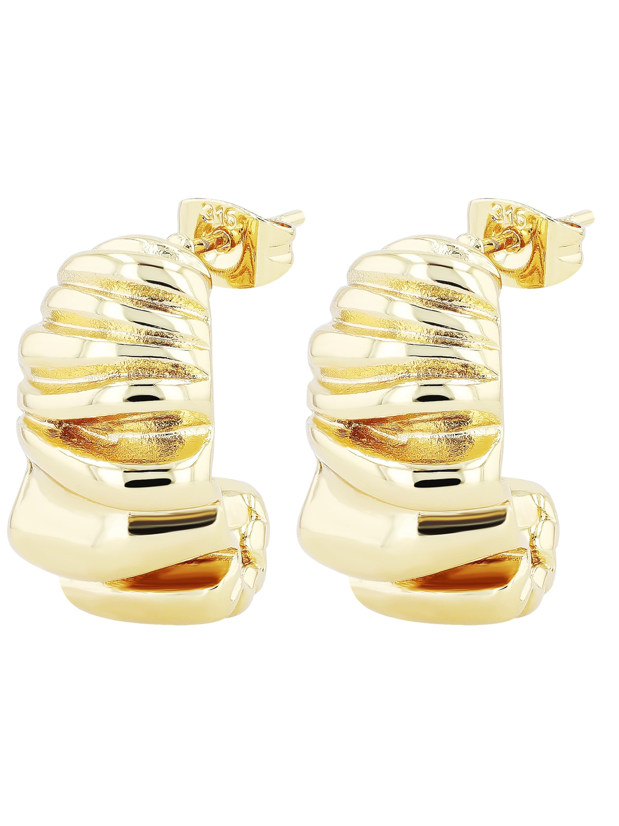 Akzent Earrings 'Valeska, langlebig' in Gold