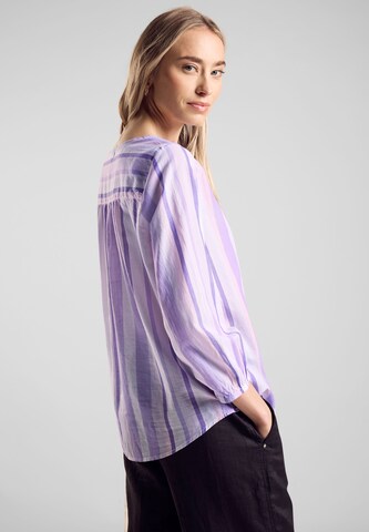 STREET ONE Bluse in Lila