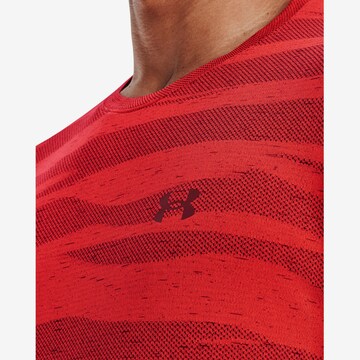 UNDER ARMOUR Funktionsshirt 'Novelty' in Rot